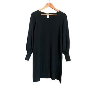 NWT! Max Studio black wool blend sweater dress